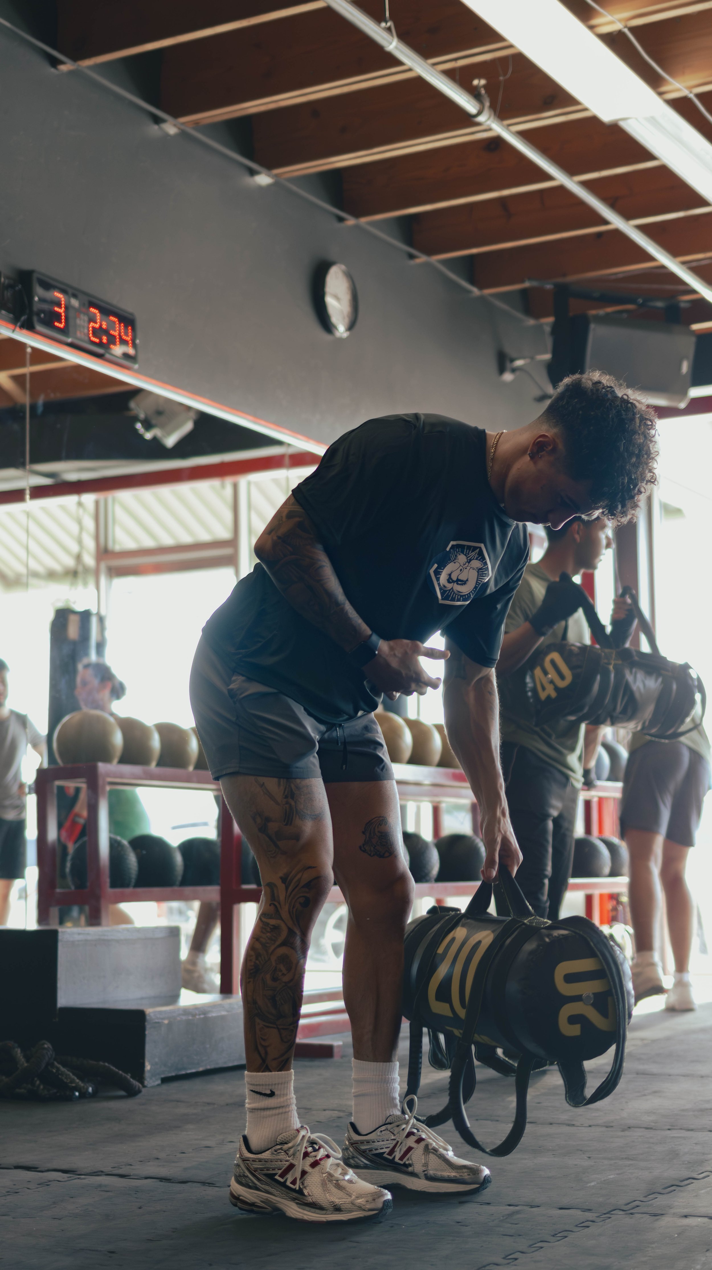 Strength and conditioning training at BFU